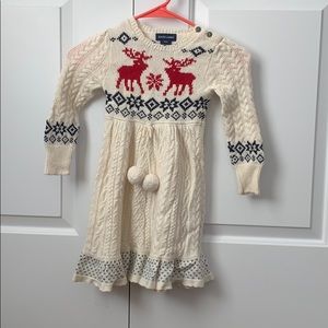 Ralph Lauren Reindeer Sweater Dress